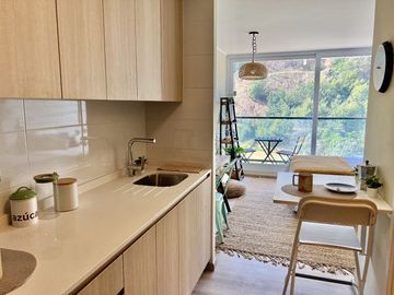 Departamento Estudio nuevo en Mirador Placeres II Valparaíso