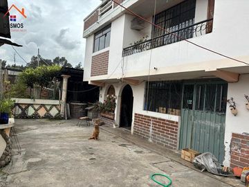 Venta de casa con terreno en Otavalo sector Fuente de Punyaro
