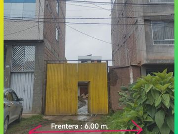 BAJO DE PRECIO TERRENO EN VENTA EN URB. VISTA ALEGRE SAN SEBASTIAN