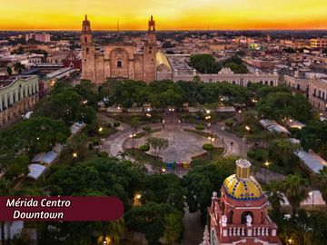 Departamento moderno en casona restaurada con amenidades, venta, Centro Merida