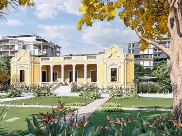 Departamento de lujo en casona restaurada con amenidades venta, Centro Merida