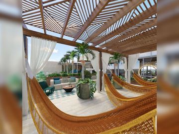 Condominio de lujo en casona restaurada con amenidades venta, Centro Merida