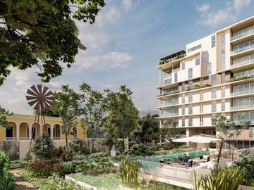 Departamento exclusivo en casona restaurada con amenidades, venta, Centro Mérida