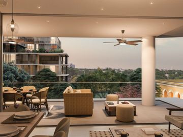 Departamento exclusivo en casona restaurada con amenidades, venta, Centro Mérida