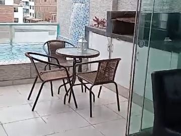 Venta De Departamento Con Piscina En Punta Hermosa