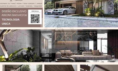 VENTA CASA PARQUE VOLCANES Lava 7   Recámaras 4 una en planta baja  5 Baños  chimenea  frente a área comercial LOMAS DE ANGELOPOLIS casa inteligente triple altura