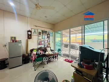 2-storey detached house, 50 sq m, Samphan Community Village, Samphan Soi 2, Intersection 4, Dan Samrong Nuea Soi 21, Sukhumvit Road 113, Bearing Road,