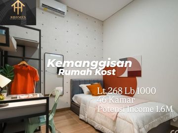 Exclusive Kost Kemanggisan 46 Kamar dekat Binus Jakbar