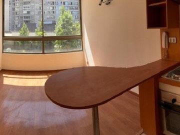 Por viaje se vende Depto. 1 dormitorio, San Francisco, Santiago