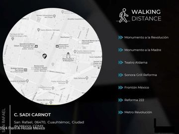 Vendo Departamento en calle Sadi Carnot, Colonia San Rafael, CDMX 25-2577AVC