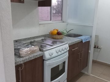 Departamento amueblado en renta, Los Heroes Churubusco