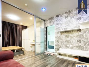 ขาย ดีคอนโด สุขุมวิท 109 (D Condo Sukhumvit 109) วิวสระว่ายน้ำ ใกล้ BTS แบริ่ง ขายพร้อมผู้เช่า