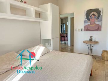 Departamento en renta mensual en contrato anual con vista al campo de golf