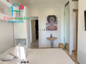 Departamento en renta mensual en contrato anual con vista al campo de golf