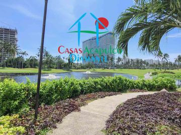 Departamento en renta mensual en contrato anual con vista al campo de golf