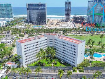 Departamento en renta mensual en contrato anual con vista al campo de golf