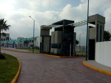 CASAS DE 3 RECAMARAS EN DESARROLLO RESIDENCIAL CON ACCESO CONTROLADO EN OJO DE AGUA TECAMAC EDOMEX