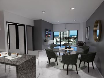 Preventa departamento 2 recámaras - Gaia Towers, Mazatlán