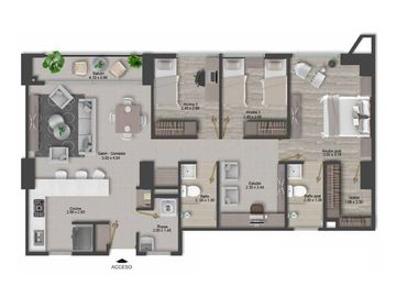 Venta apartamento Envigado, Loma del Escobero