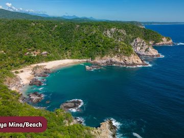 Casa con terraza y alberca privada, en venta, La Mina Puerto Ángel, Oaxaca