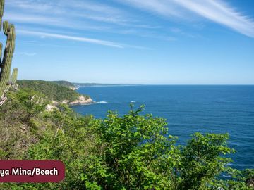 Casa con vista al mar,  en venta, La Mina Puerto Ángel, Oaxaca