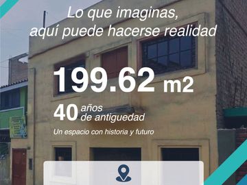 CASA TERRENO EN VENTA 199 M2 AV. 26 DE MAYO – ATE