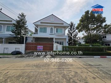 2-storey detached house, 70 sq m., Perfect Place Village, Ram Intra - Ring Road, Soi Kanchanaphisek 5, Kanchanaphisek Road, Khlong Song Road, Khlong S