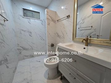 2-storey detached house, 70 sq m., Perfect Place Village, Ram Intra - Ring Road, Soi Kanchanaphisek 5, Kanchanaphisek Road, Khlong Song Road, Khlong S