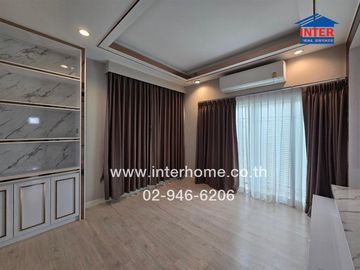2-storey detached house, 70 sq m., Perfect Place Village, Ram Intra - Ring Road, Soi Kanchanaphisek 5, Kanchanaphisek Road, Khlong Song Road, Khlong S