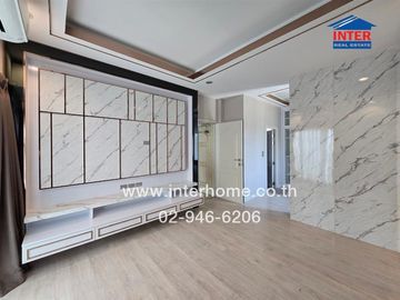 2-storey detached house, 70 sq m., Perfect Place Village, Ram Intra - Ring Road, Soi Kanchanaphisek 5, Kanchanaphisek Road, Khlong Song Road, Khlong S