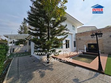 2-storey detached house, 70 sq m., Perfect Place Village, Ram Intra - Ring Road, Soi Kanchanaphisek 5, Kanchanaphisek Road, Khlong Song Road, Khlong S