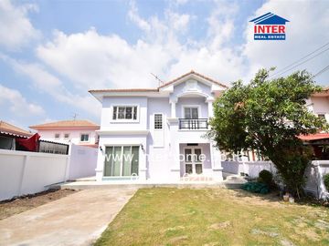 2-storey detached house, 77 sq m, Pruksa Village 3, Khlong 3, Soi Liap Khlong 3, Rangsit-Nakhon Nayok Road, Liap Khlong Sam Road, Khlong Luang, Pathum