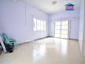 2-storey detached house, 77 sq m, Pruksa Village 3, Khlong 3, Soi Liap Khlong 3, Rangsit-Nakhon Nayok Road, Liap Khlong Sam Road, Khlong Luang, Pathum