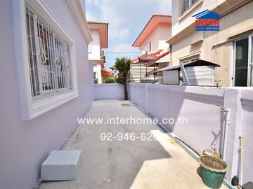 2-storey detached house, 77 sq m, Pruksa Village 3, Khlong 3, Soi Liap Khlong 3, Rangsit-Nakhon Nayok Road, Liap Khlong Sam Road, Khlong Luang, Pathum