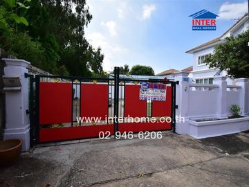 2-storey detached house, 77 sq m, Pruksa Village 3, Khlong 3, Soi Liap Khlong 3, Rangsit-Nakhon Nayok Road, Liap Khlong Sam Road, Khlong Luang, Pathum