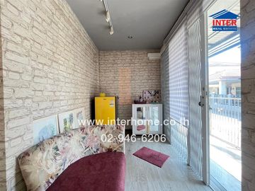 2-storey detached house, 63 sq.w., Nantawan Village, Sukhapiban 5, Sukhapiban 5 Alley, between Soi 28-30, Sukhapiban 5 Road, Ram Intra Road, Sai Mai D