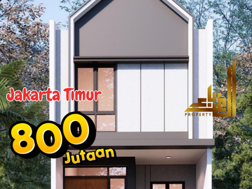 RUMAH 2 LANTAI 800 JUTA-AN DEKAT KOPASUS CIJANTUNG JAKARTA TIMUR