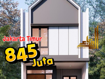 RUMAH BARU MURAH 2 LANTAI DEKAT CIJANTUNG 800 JUTA-AN AKSES ST. LRT CIRACAS