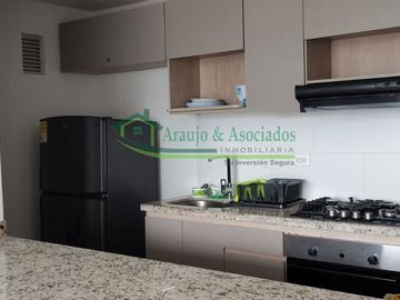 Vendemos hermoso apartamento esquinero y amoblado en Ricaurte.