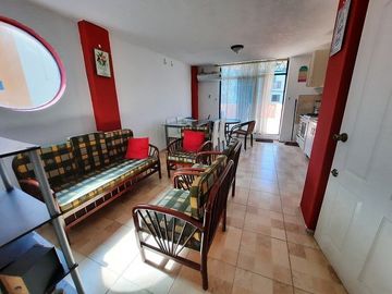 SE VENDE DE OPORTUNIDAD HERMOSO DEPARTAMENTO AMOBLADO 60 M2. DE CONSTRUCCIÓN  CASTELNOVO - ATACAMES - ESMERALDAS - ECUADOR