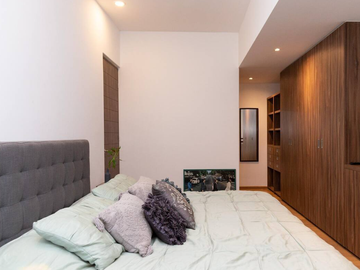 VENDO MODERNO DEPARTAMENTO COL. ROMA, VIGILANCIA, BIEN UBICADO.