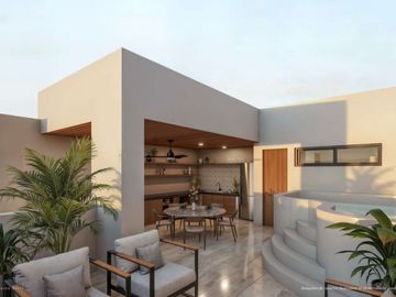 DEPARTAMENTOS EXCLUSIVOS EN VENTA, EN LA MEJOR ZONA DE MÉRIDA, YUCATÁN, CON ALBERCA Y ROOFTOP.