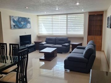 Departamento amueblado en renta en Bosques Condominio