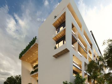 Estudio a dos calles del mar en Playa del Carmen