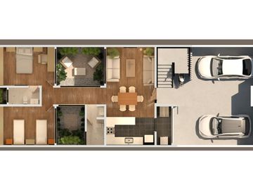 Departamentos en Desarrolo Aile, Pedregal de Santo Domingo, Coyoacan