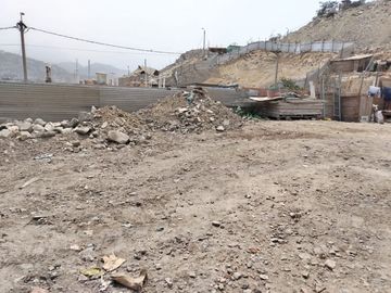 Venta De Terreno San Juan Lurigancho