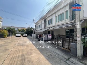 2-storey townhouse, 18 sq m, Pleno Village, Ram Intra-Wongwaen, Soi Liap Khlong Song 10, Kanchanaphisek Road, Hai Rat Road, Khlong Sam Wa District, Ba