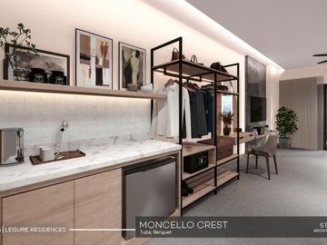 𝐌𝐨𝐧𝐜𝐞𝐥𝐥𝐨 𝐂𝐫𝐞𝐬𝐭 𝐛𝐲 𝐃𝐌𝐂𝐈 𝐇𝐨𝐦𝐞𝐬 STUDIO Condotel in Tuba Benguet 𝗡𝗲𝗮𝗿𝗯𝘆 𝗔𝘁𝘁𝗿𝗮𝗰𝘁𝗶𝗼𝗻𝘀: BenCab Museum, Camp John Hay