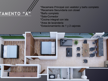 Pre- venta departamentos de 2 recamaras en excelente ubicacion