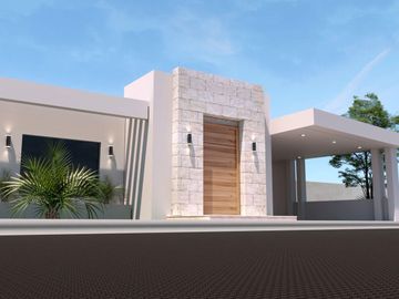 SE VENDE CASA DE UNA PLANTA EN VILLA SATELITE